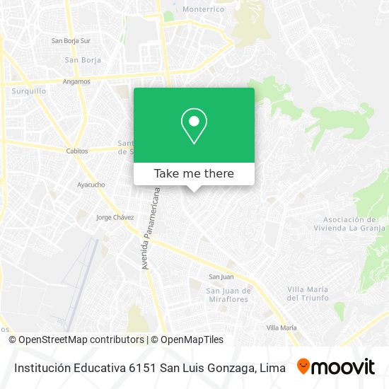 Institución Educativa 6151 San Luis Gonzaga map