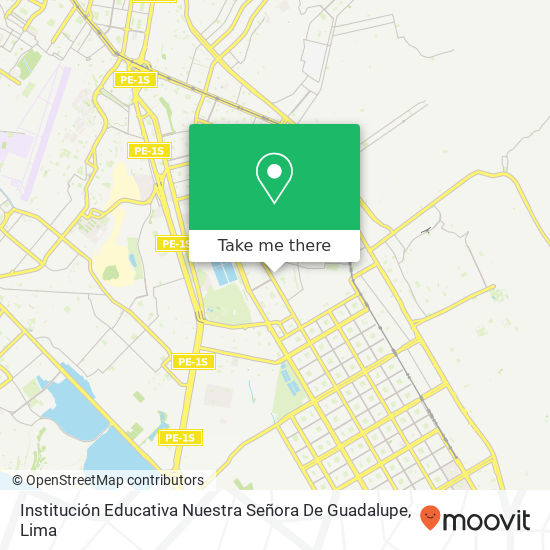 Institución Educativa Nuestra Señora De Guadalupe map