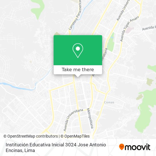 Institución Educativa Inicial 3024 Jose Antonio Encinas map