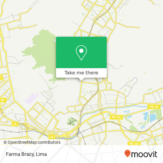 Farma Bracy map