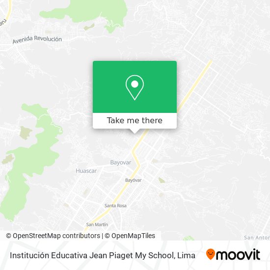 Institución Educativa Jean Piaget My School map