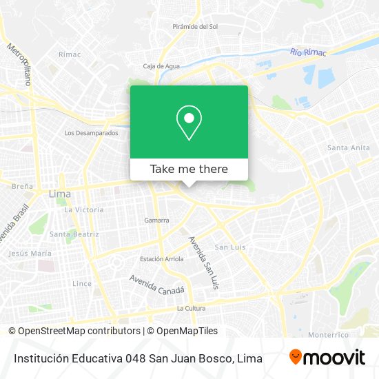 Institución Educativa 048 San Juan Bosco map
