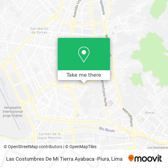 Mapa de Las Costumbres De Mi Tierra Ayabaca -Piura
