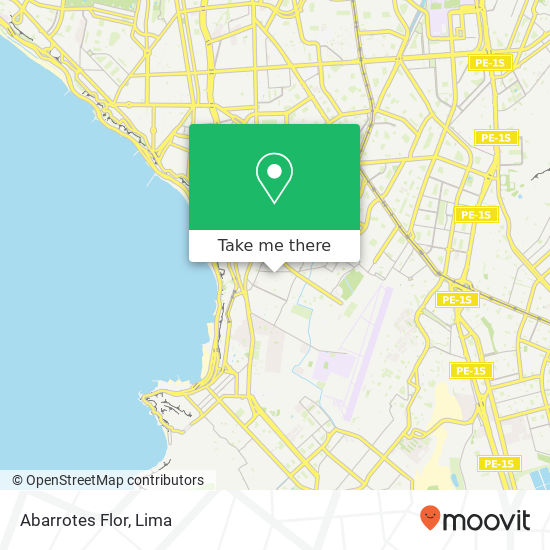 Abarrotes Flor map