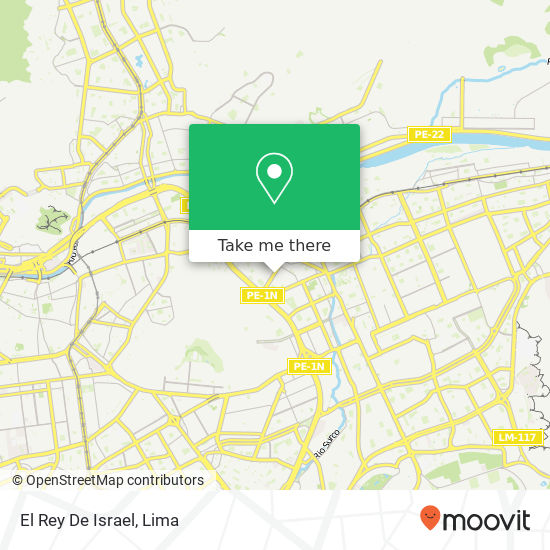 El Rey De Israel map