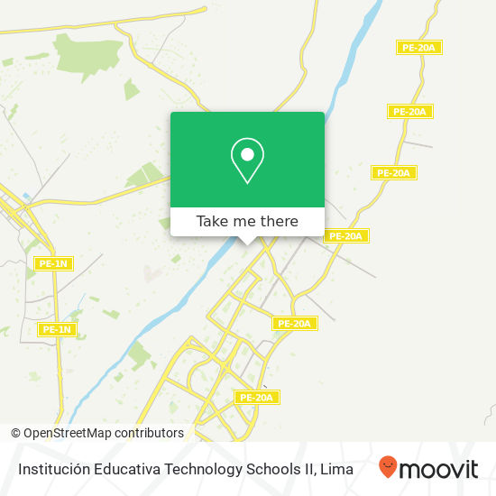 Institución Educativa Technology Schools II map