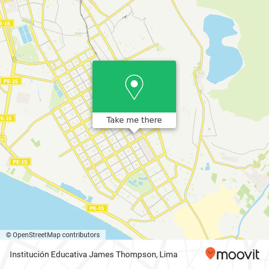 Institución Educativa James Thompson map