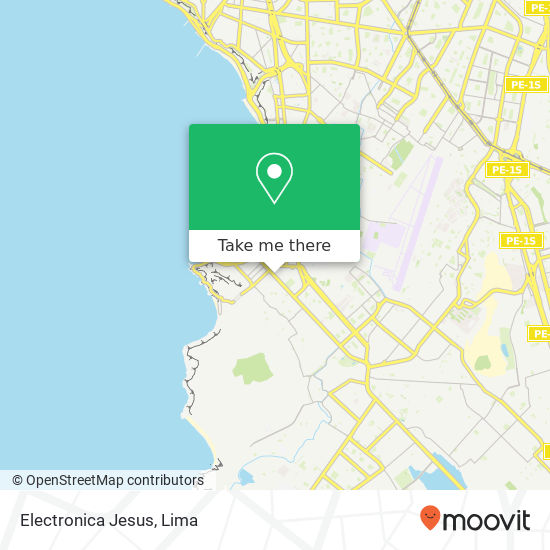 Electronica Jesus map