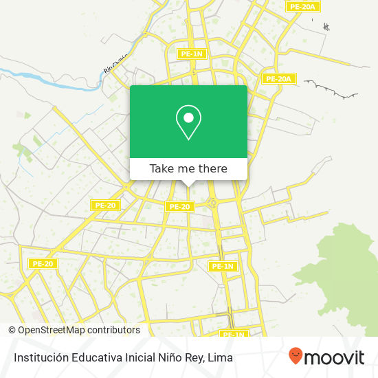 Institución Educativa Inicial Niño Rey map