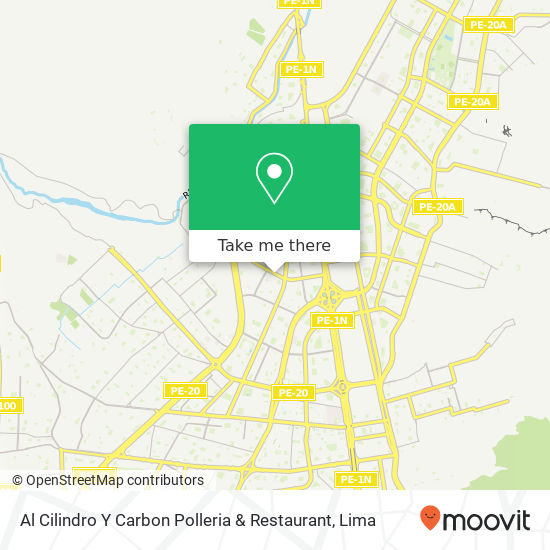 Al Cilindro Y Carbon Polleria & Restaurant map
