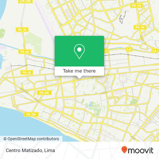 Centro Matizado map