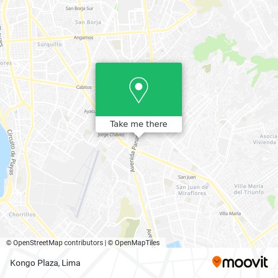 Kongo Plaza map