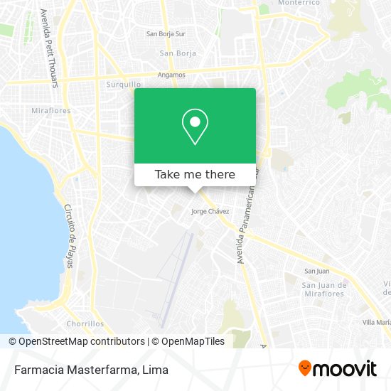 Farmacia Masterfarma map