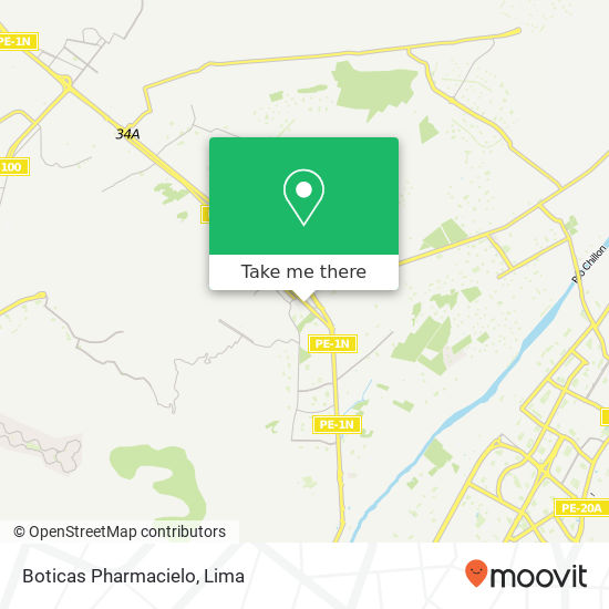 Boticas Pharmacielo map