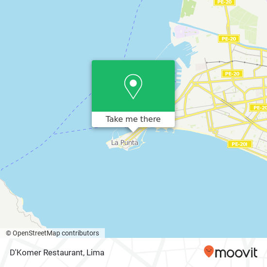 D'Komer Restaurant map