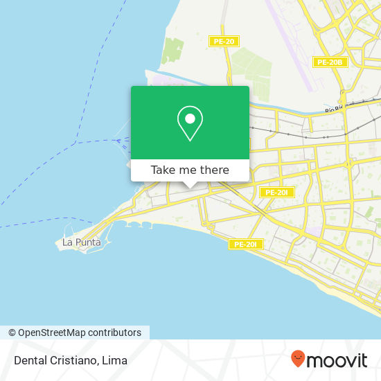 Mapa de Dental Cristiano