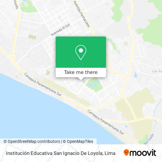 Institución Educativa San Ignacio De Loyola map