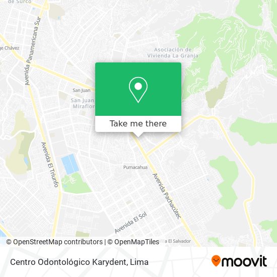 Centro Odontológico Karydent map