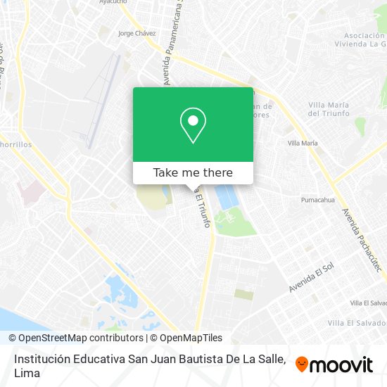 Institución Educativa San Juan Bautista De La Salle map