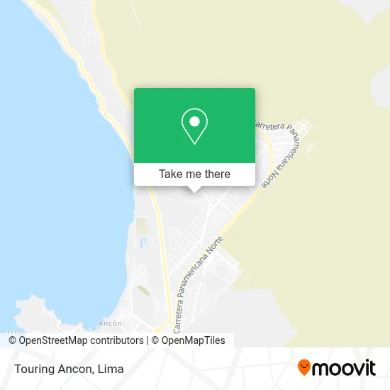 Touring Ancon map