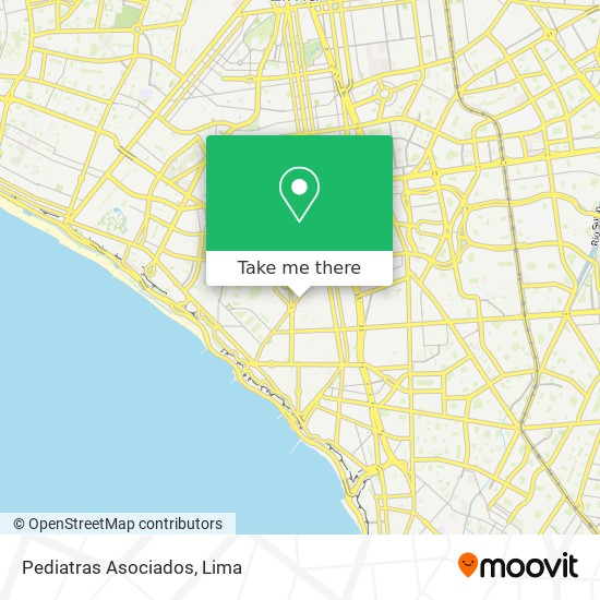 Pediatras Asociados map