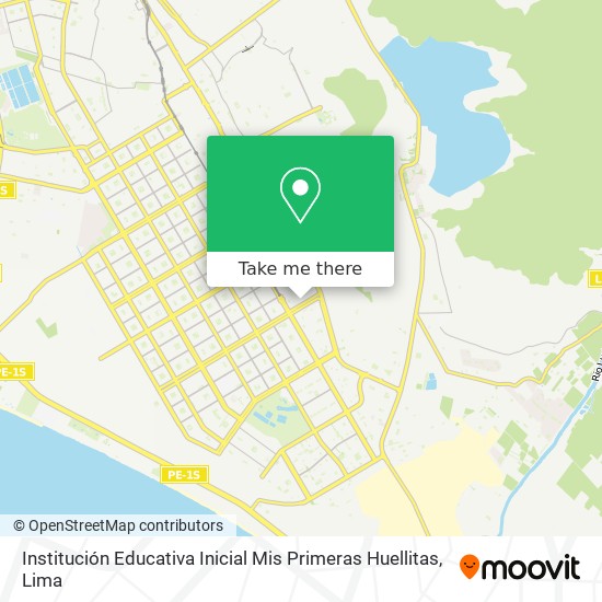 Institución Educativa Inicial Mis Primeras Huellitas map