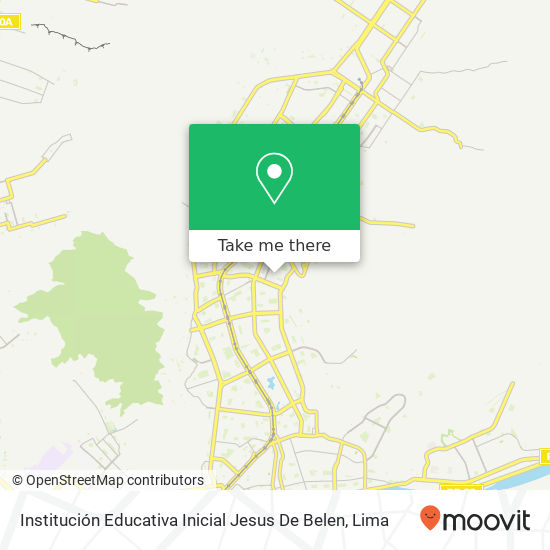 Institución Educativa Inicial Jesus De Belen map