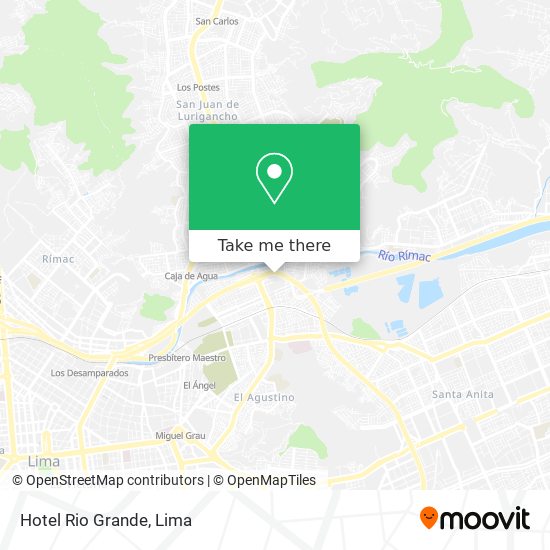 Hotel Rio Grande map