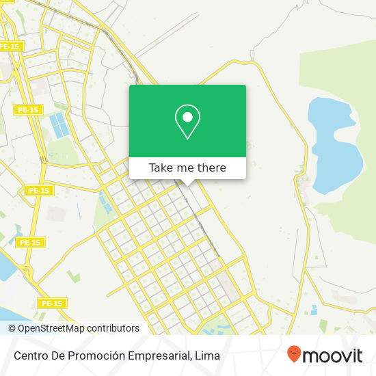 Centro De Promoción Empresarial map