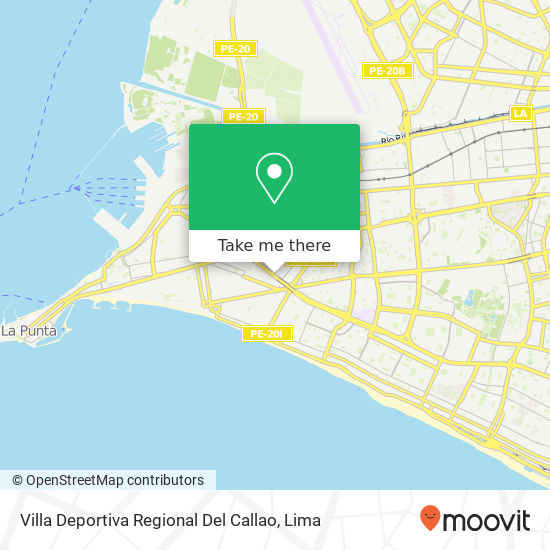 Villa Deportiva Regional Del Callao map