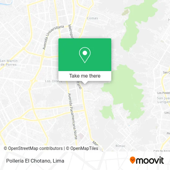 Pollería El Chotano map