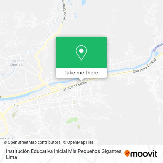 Institución Educativa Inicial Mis Pequeños Gigantes map