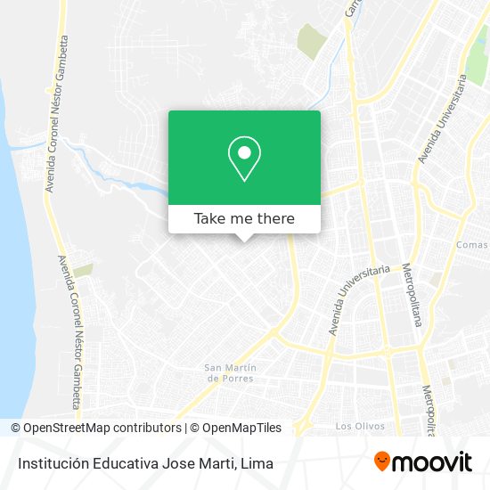 Institución Educativa Jose Marti map