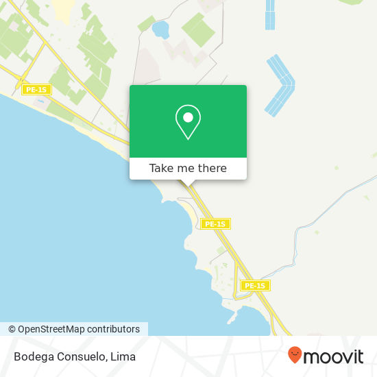 Bodega Consuelo map