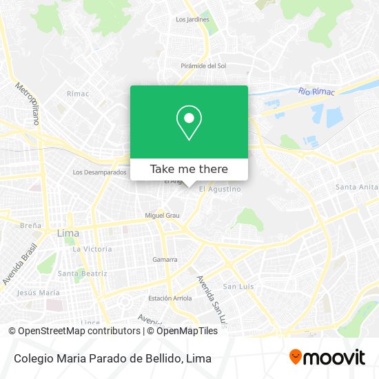 Colegio Maria Parado de Bellido map