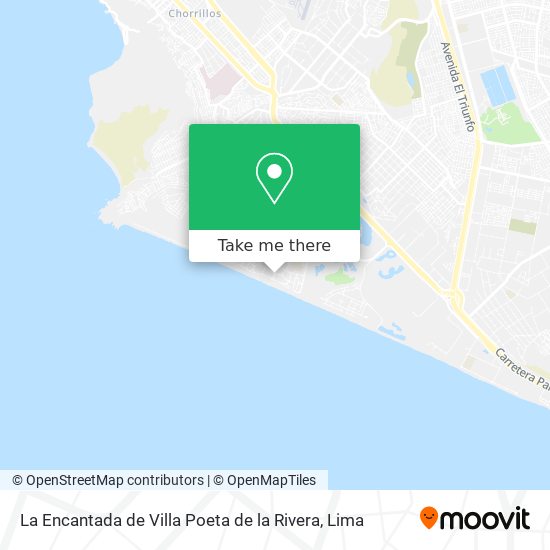 La Encantada de Villa  Poeta de la Rivera map