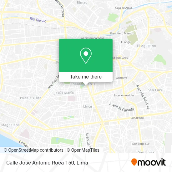 Calle Jose Antonio Roca 150 map
