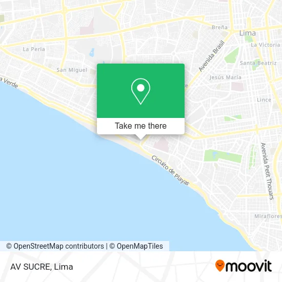 AV  SUCRE map
