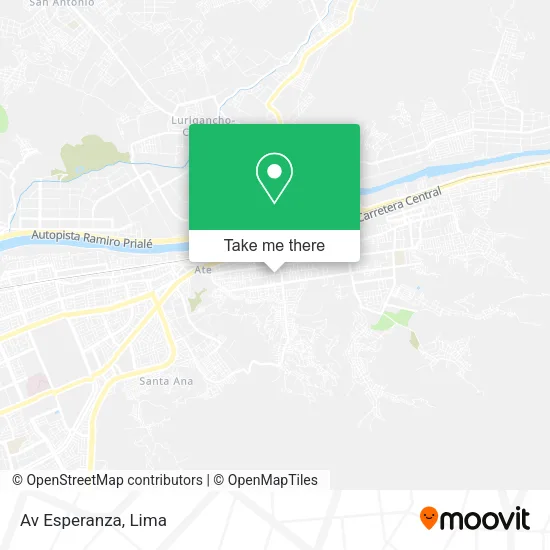 Av  Esperanza map