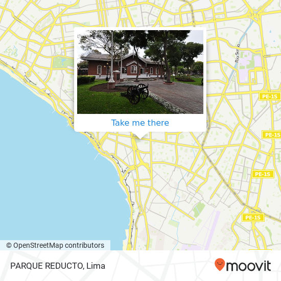 PARQUE REDUCTO map