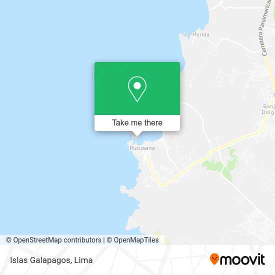 Islas Galapagos map