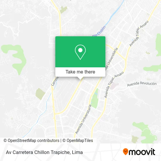 Av Carretera Chillon Trapiche map