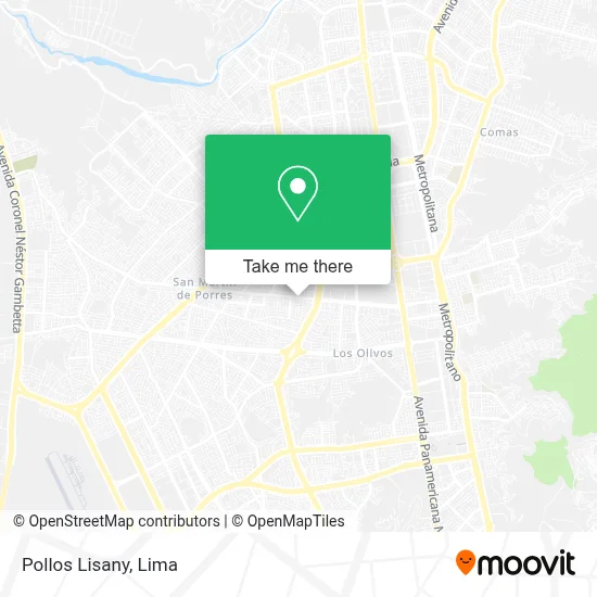 Pollos Lisany map