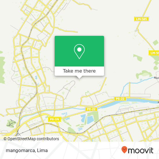Mapa de mangomarca