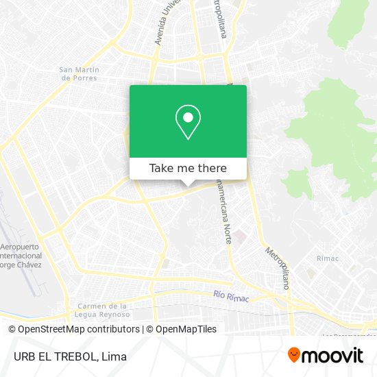 URB  EL TREBOL map
