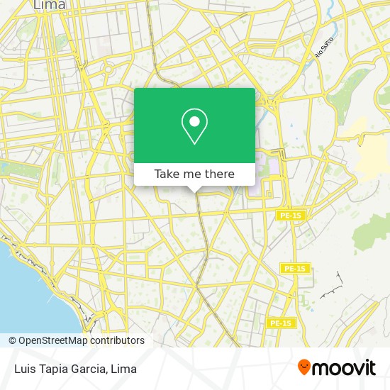 Luis Tapia Garcia map