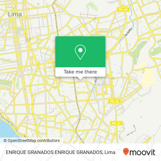 ENRIQUE GRANADOS ENRIQUE GRANADOS map