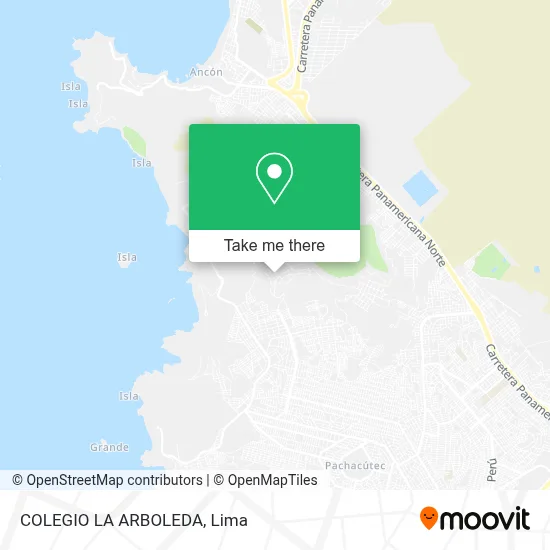 COLEGIO LA ARBOLEDA map