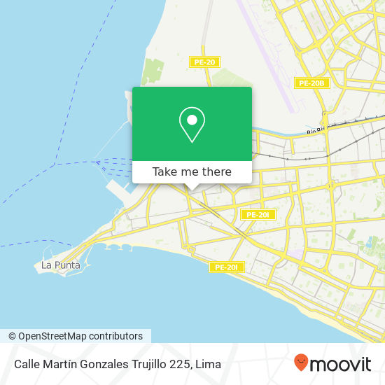 Mapa de Calle Martín Gonzales Trujillo 225