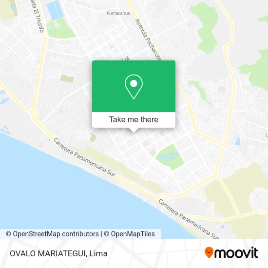 Mapa de OVALO MARIATEGUI